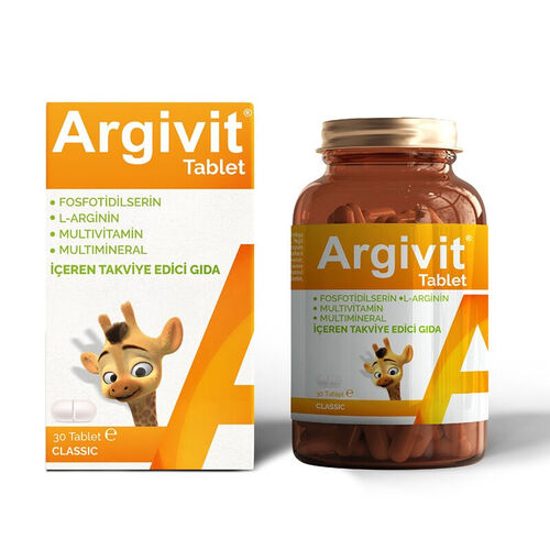 Hekim İlaç - Argivit Classic Takviye Edici Gıda 30 Tablet