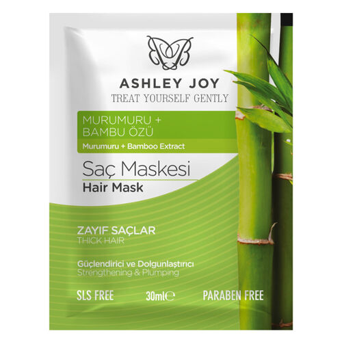 Ashley Joy - Ashley Joy Güçlendirici ve Dolgunlaştırıcı Saç Maskesi 30 ml