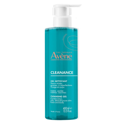 Avene - Avene Cleanance Yüz ve Vücut Temizleme Jeli 400 ml