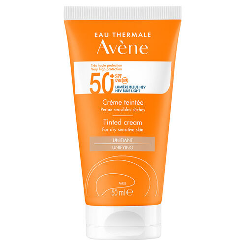 Avene - Avene Solaire SPF 50+ Renkli Güneş Kremi 50 ml