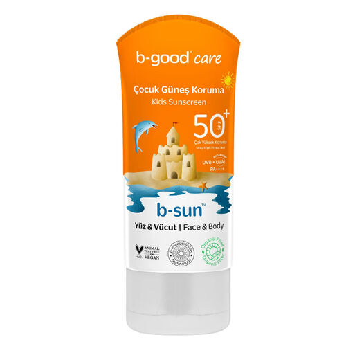 B-good care - b-good b-sun SPF 50+ Çocuk Yüz ve Vücut Güneş Koruma 150 ml