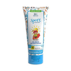 Babyton - Babyton Bebek ve Çocuklar İçin Suya Dayanıklı Güneş Koruyucu Krem SPF30+ 100 ml