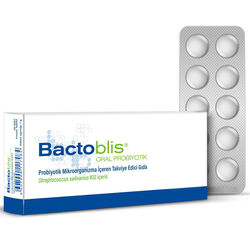 EnaFarma - Bactoblis Takviye Edici Gıda 30 Adet Emme Tablet