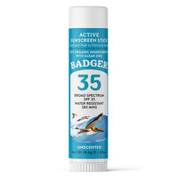 Badger - Badger Clear Zinc Kokusuz Güneş Kremi Stick SPF 35 18.4gr