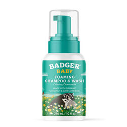 Badger - Badger Organik Bebek Köpük Saç ve Vücut Şampuanı 296 ml