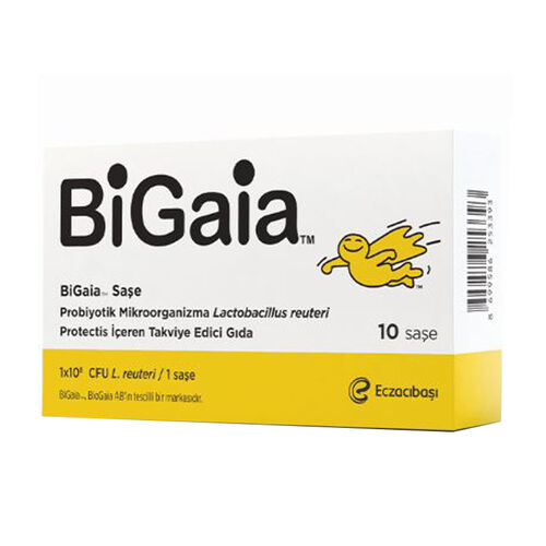 Bigaia - Bigaia Probiyotik ve D Vitamini İçeren Takviye Edici Gıda 10 Saşe
