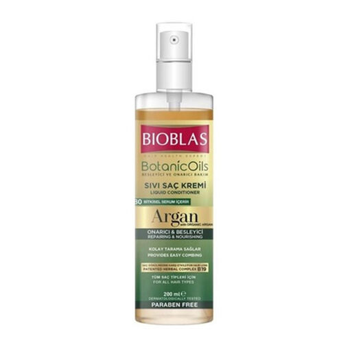 Bioblas - Bioblas Botanic Oils Argan Yağlı Sıvı Saç Kremi 200 ml