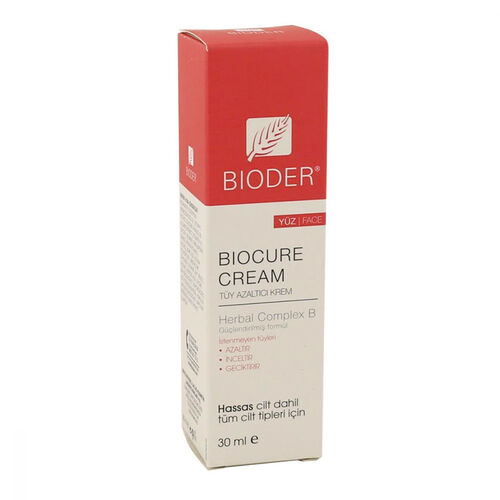 Bioder - Bioder Biocure Cream Yüz İçin Tüy Azaltıcı Krem 30 ml