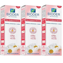 Bioder - Bioder Tüy Dökücü Krem 3x100ml