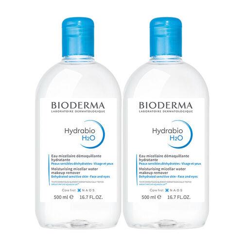 Bioderma - Bioderma Hydrabio H2O 2x500ml