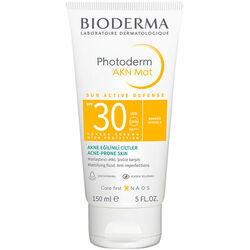 Bioderma - Bioderma Photoderm AKN Mat Spf30+ Güneş Koruyucu Krem 150 ml