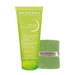 Bioderma - Bioderma Sebium Foaming Gel Active 200 ml + Bilek Havlusu Hediye