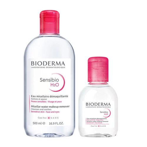 Bioderma - Bioderma Sensibio H2O 500ml + Sensibio H20 100 ml SET