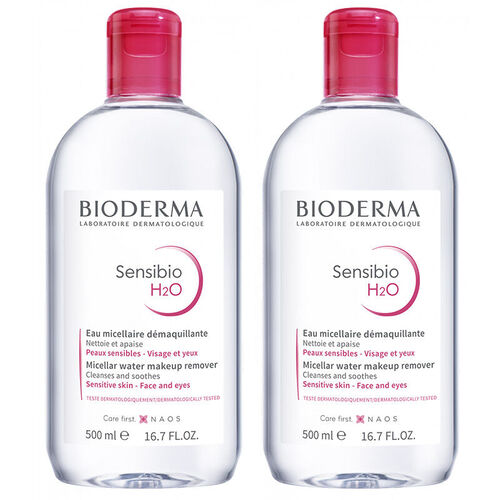 Bioderma - Bioderma Sensibio H2O İkili Set 500 ml + 500 ml