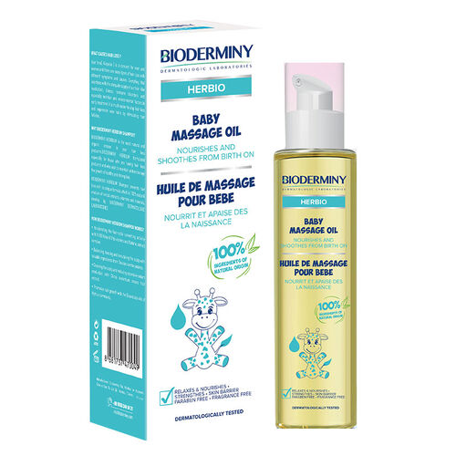 Bioderminy Herbio Bebek Masaj Yağı 150 ml