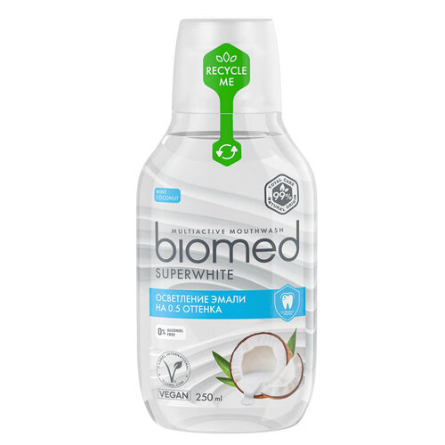 Biomed - Biomed Superwhite Ağız Çalkalama Suyu 250 ml