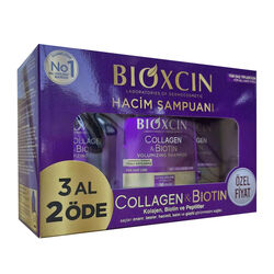 Bioxcin - Bioxcin Collagen Biotin Saç Dökülmesine Karşı Şampuan 300 ml- 3 al 2 öde