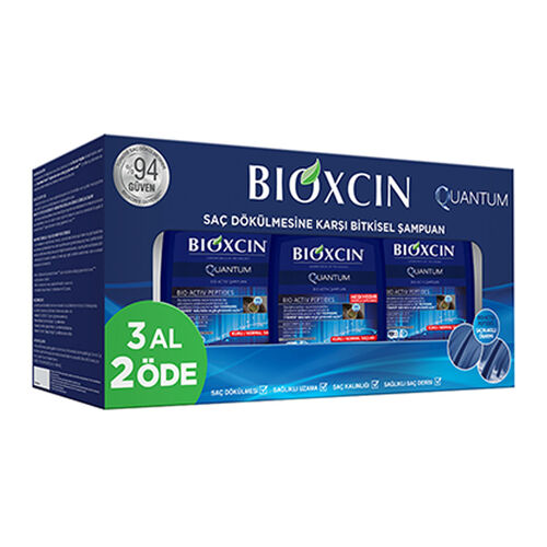 Bioxcin - Bioxcin Quantum Şampuan 3al 2öde (Kuru-Normal Saçlar)