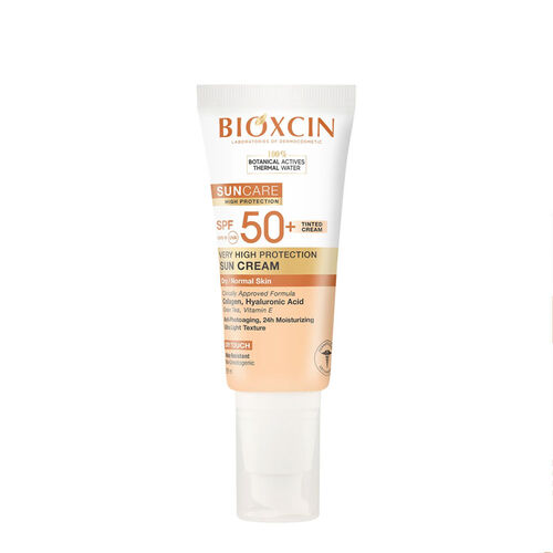 Bioxcin - Bioxcin Sun Care Kuru Ciltler için Güneş Kremi SPF 50+ 50 ml - Renkli