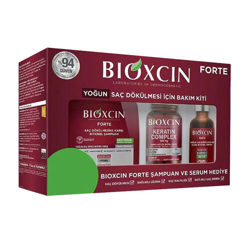 Bioxcin - Bioxcin Forte Yoğun Saç Dökülmesi İçin Bakım Kiti