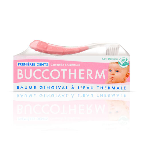 Buccotherm - Buccotherm 0-2 Yaş+ Bebekler için Diş Jeli 50 ml + Diş Fırçası Hediye