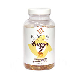 Budolife - Budolife Omega 3 ve Probiyotik Mikroorganizma İçeren Takviye Edici Gıda 200 Kapsül