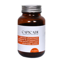 Capicade - Capicade Löykotomos Eğreltisi ve Astaksantin İçeren Takviye Edici Gıda 30 Kapsül