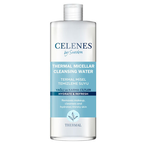 Celenes By Sweden - Celenes By Sweden Thermal Misel Temizleme Suyu 250 ml - Yağlı ve Karma Cilt