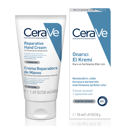 Cerave - CeraVe Onarıcı El Kremi 50 ml