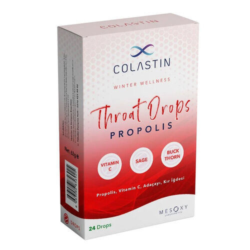 Colastin - Colastin Propolis Takviye Edici Gıda Pastil 24 Adet