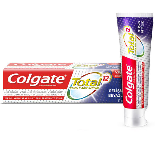 Colgate - Colgate Gelişmiş Beyazlık Diş Macunu 75 ml