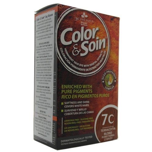 Color Soin - Color and Soin Saç Boyası 7C Terracotta Sarısı