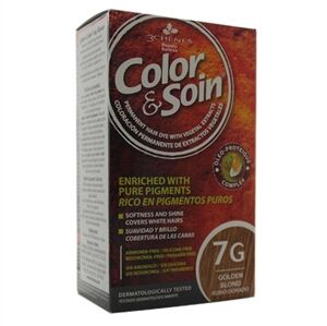Color Soin - Color and Soin Saç Boyası 7G Altın Sarısı
