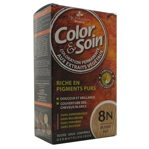 Color Soin - Color and Soin Saç Boyası 8N Buğday Sarısı