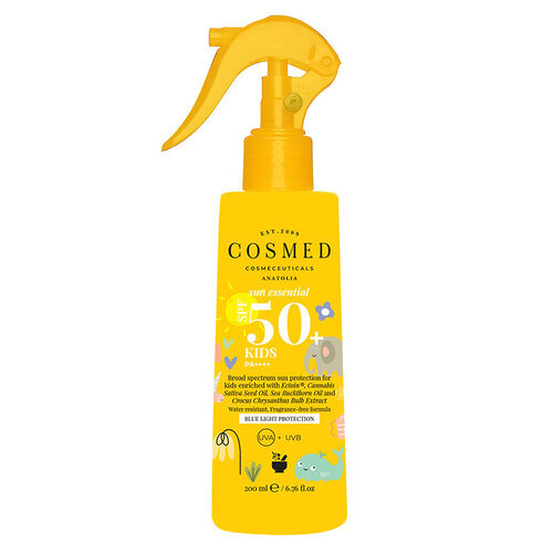 Cosmed - Cosmed Sun Essential Kids Spf50+ Güneş Losyonu 200 ml