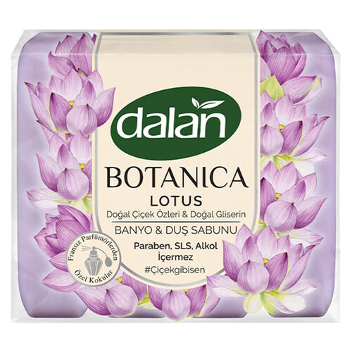 Dalan - Dalan Botanica Lotus Banyo ve Duş Sabunu 4 x 150 gr