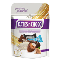 Dates N Choco - Dates N Choco Bitter- Beyaz - Sütlü Çikolata Kaplı Hurma 90 gr