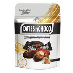 Dates N Choco - Dates N Choco Bitter Çikolata Kaplı Hurma 90 gr