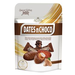 Dates N Choco - Dates N Choco Sütlü Çikolata Kaplı Hurma 90 gr