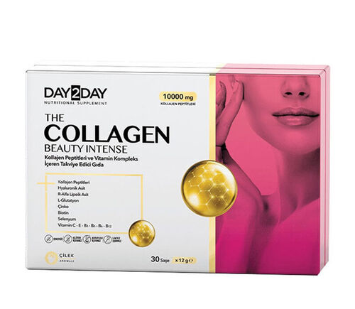 Day2Day - Day2Day The Collagen Beauty Intense 30 Saşe x 12 gr (Çilek Aromalı)