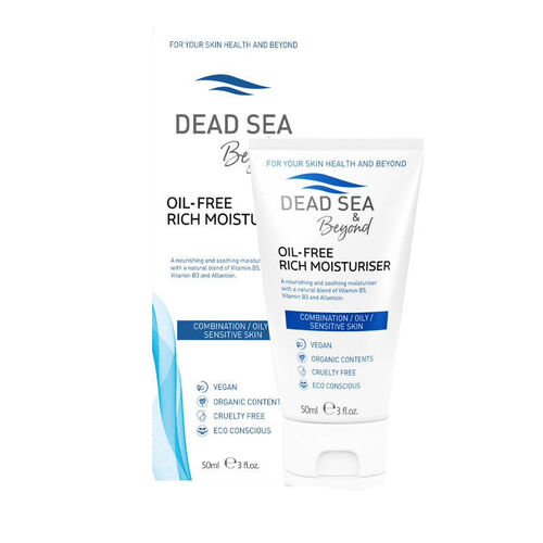 Dead Sea Beyond - Dead Sea Beyond Yağlı Ciltlere Özel Zengin Nemlendirici Krem 50 ml