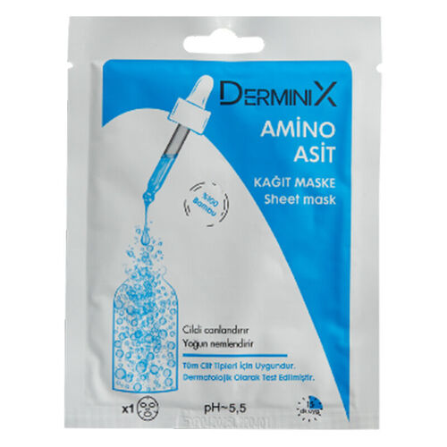Derminix - Derminix Amino Asit Kağıt Maske 1 Adet