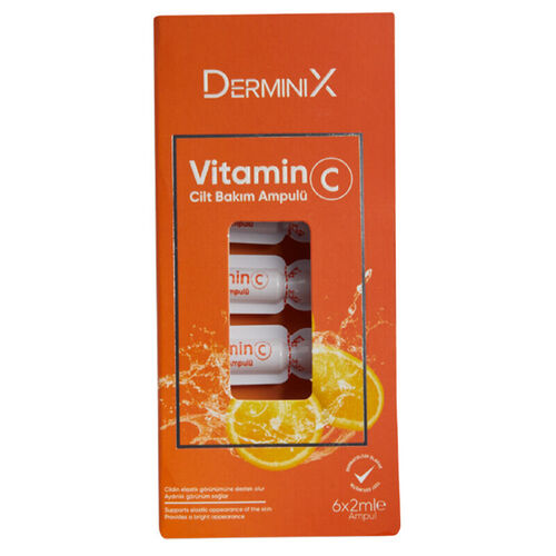 Derminix - Derminix Vitamin C Cilt Bakım Ampülü 12 ml