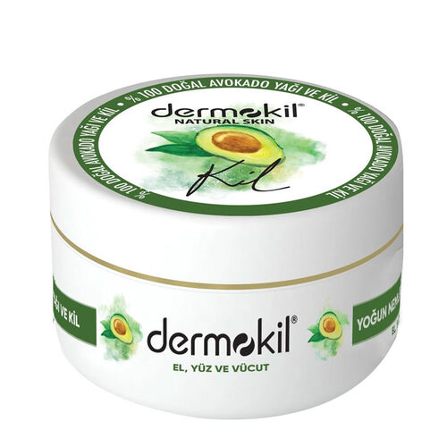 Dermokil - Dermokil Avokado Yağı Kil Özlü Nemlendirici Krem 300 ml