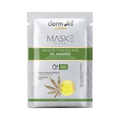 Dermokil - Dermokil Kenevir Tohumu Yağı Kil Maskesi 15 ml
