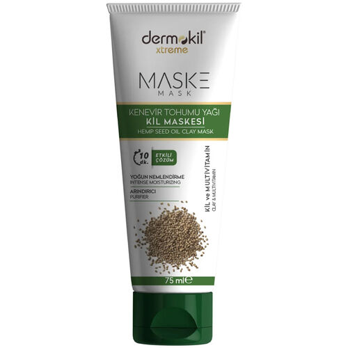 Dermokil - Dermokil Kenevir Tohumu Yağı Kil Maskesi 75 ml