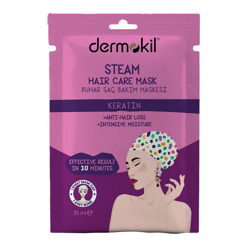 Dermokil - Dermokil Keratin Buhar Saç Bakım Maskesi 35 ml