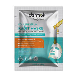 Dermokil - Dermokil Kil ve Kolajen İçerikli Serum Kağıt Maske 23 g