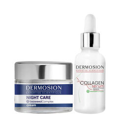 Dermosion - Dermosion Gece Kremi 50 ml + Kolajen Serum 30 ml HEDİYE