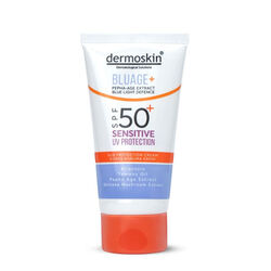 Dermoskin - Dermoskin Bluage+ SPF50+ Hassas Ciltler İçin Güneş Kremi 50 ml